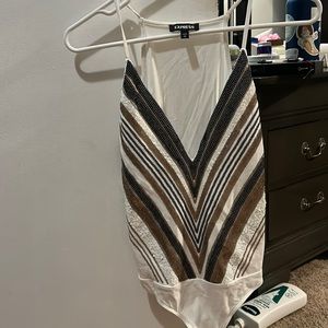Express sequin bodysuit